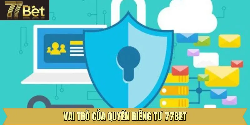 Vai trò quan trọng của quyền riêng tư tại 77Bet