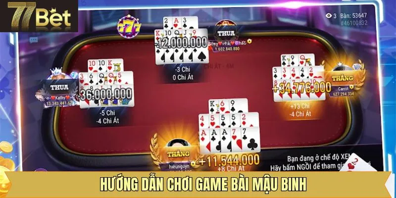 Các bước tham gia cá cược game bài tại hệ thống